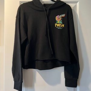 Phish MSG 7 Nights at the Garden cropped hoodie